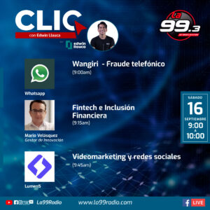 Programa Clic con Edwin Llauca 2023-09-16_0