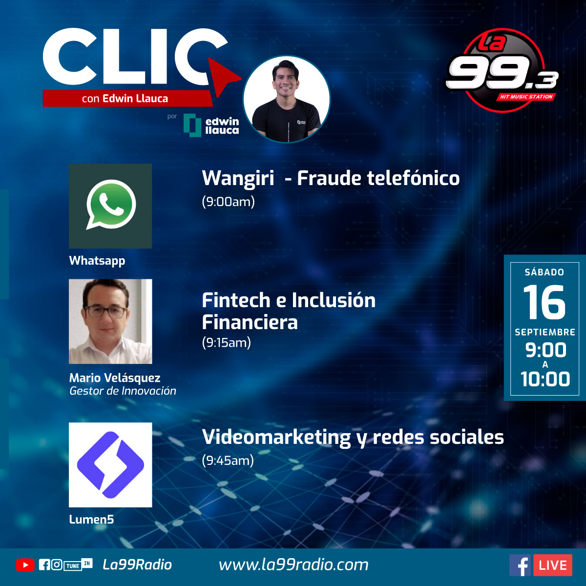 Programa Clic con Edwin Llauca 2023-09-16_0